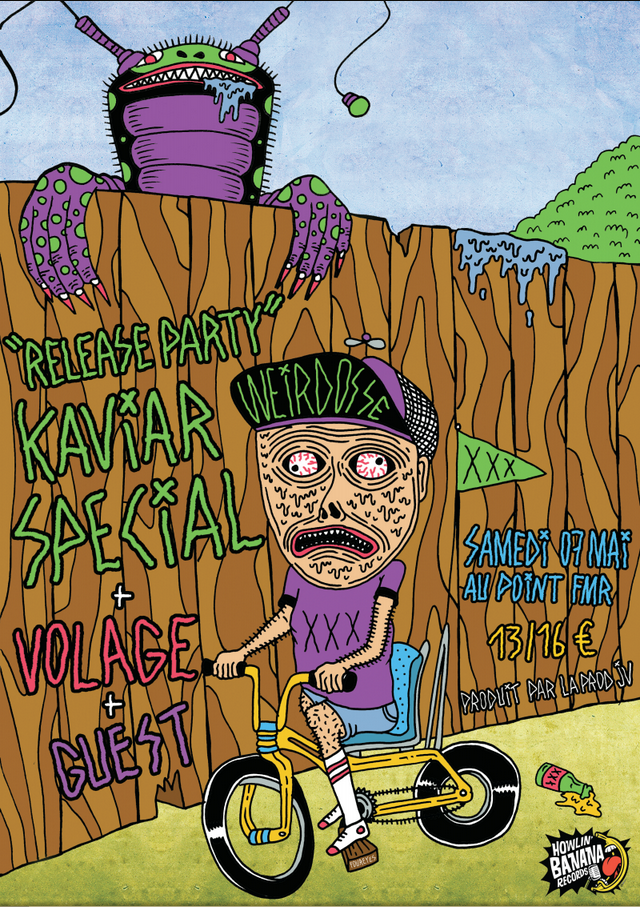 flyer release party point FMR